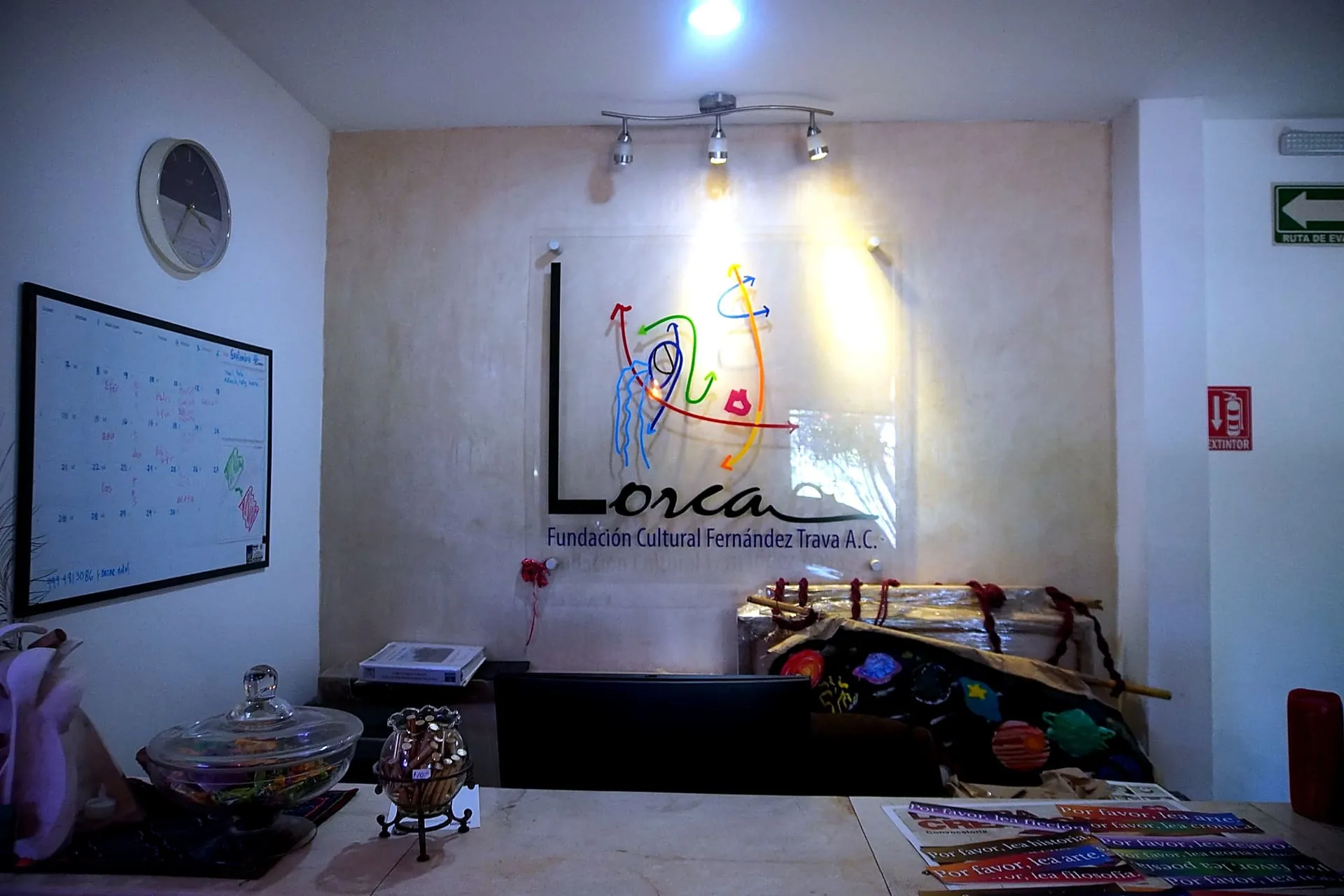 Recepción del Centro Cultural Lorca