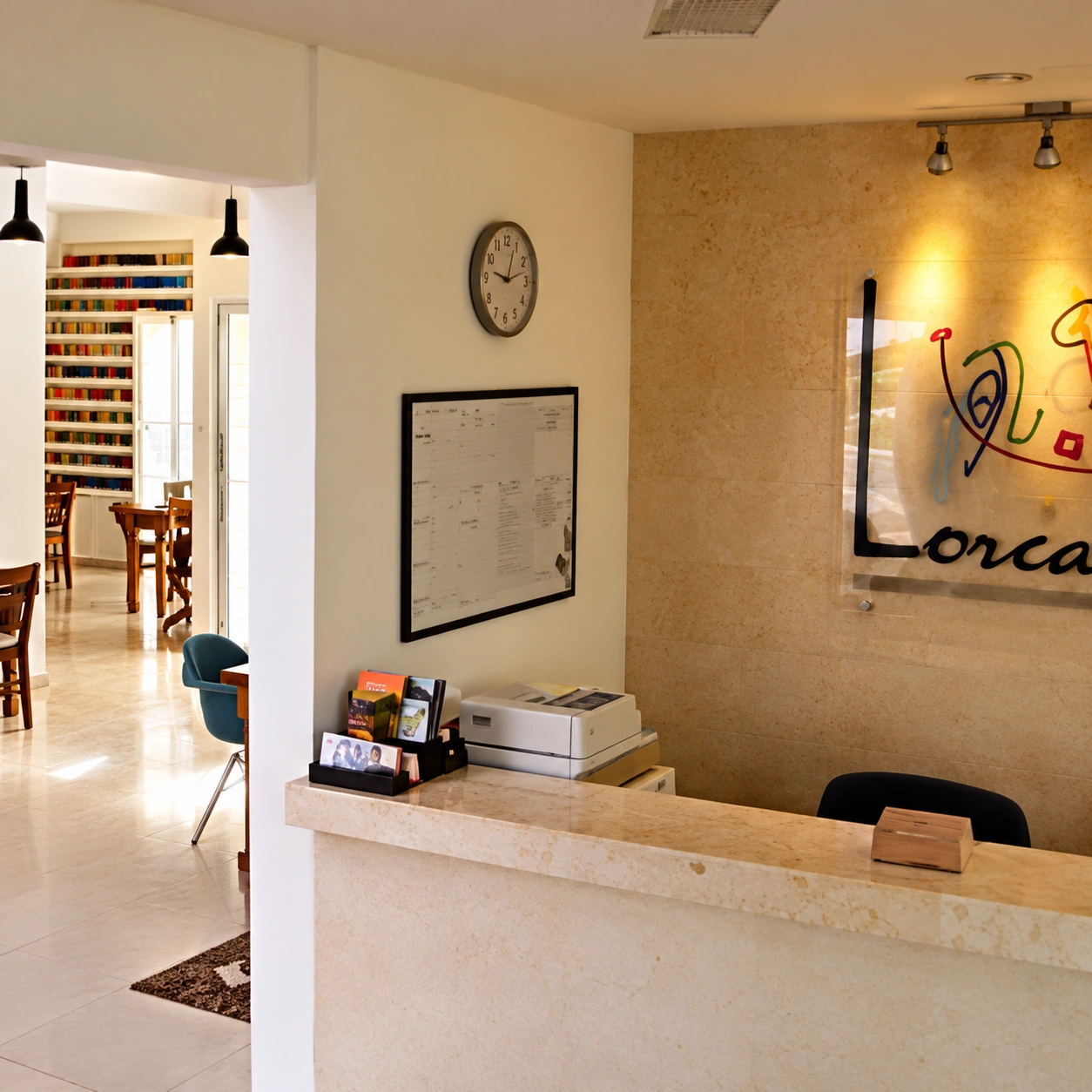Recepción del Centro Cultural Lorca